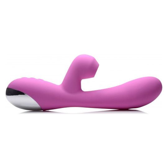 Shegasm 5 Star 7X Suction Come-Hither Silicone Rabbit - Pink