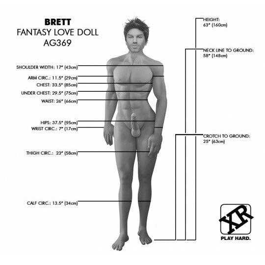 Builder Brett Adult Doll
