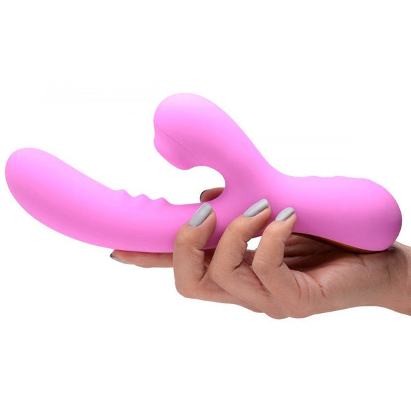 Inmi - 8X Silicone Suction Rabbit - Pink