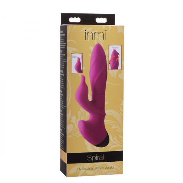 Inmi - Spiral 10x Rotating Silicone Vibe