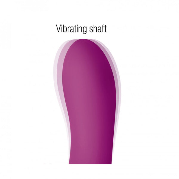 Inmi - Whirl Silicone Rabbit Vibrator with Rotating Ticklers