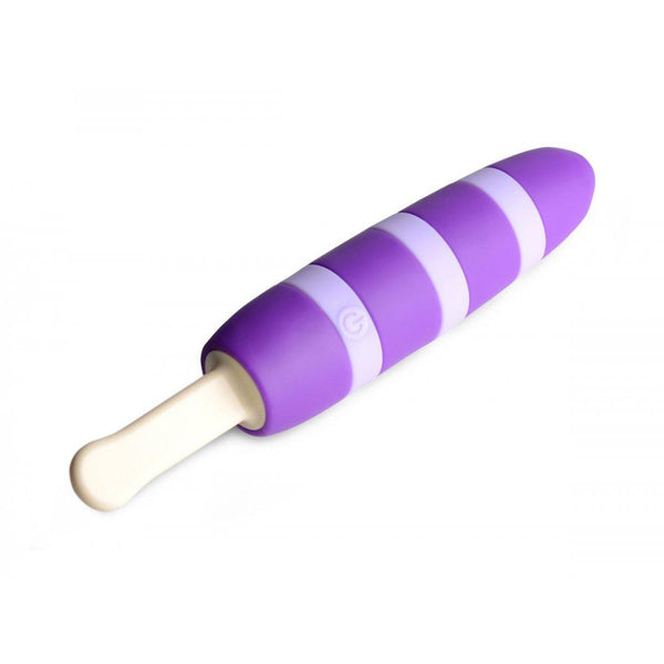 Cocksicle - Pleasin 10X Popsicle Silicone Rechargeable Vibrator