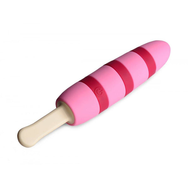 Cocksicle - Ticklin 10X Popsicle Silicone Rechargeable Vibrator