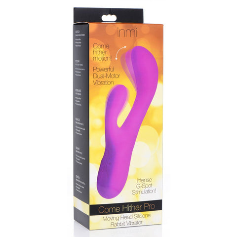 Inmi - Come Hither Pro Silicone Rabbit Vibrator with Orgasmic Motion
