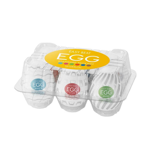 Tenga - Easy Beat Egg New Standard Masturbator Six Pack