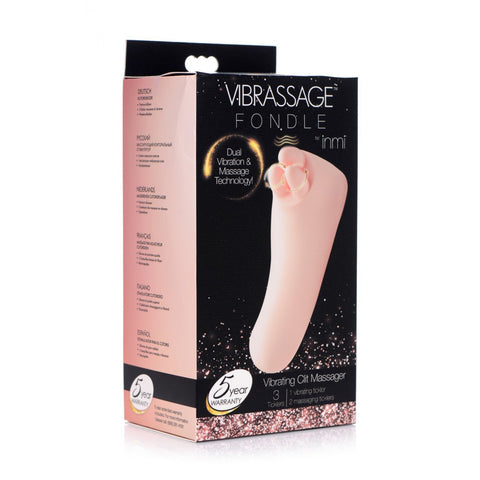Inmi - Vibrassage Fondle Silicone Vibrating Clit Massager