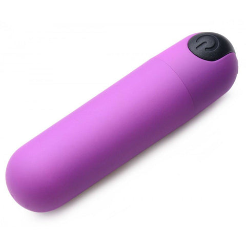Bang! - Vibrating Bullet with Remote Control - Purple